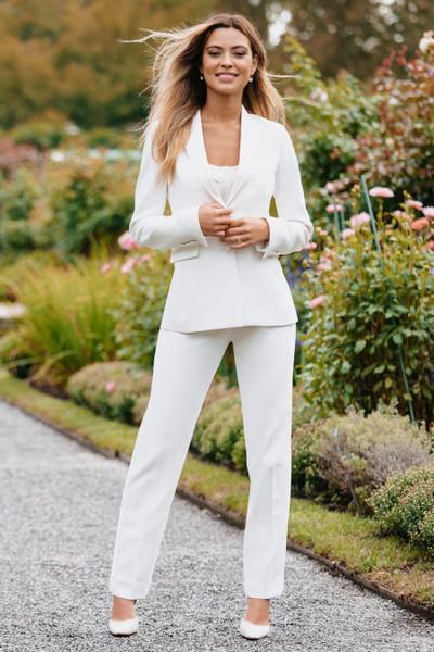 Allure Bridals Suits And Wedding Tuxedos The Tuxedo Suits Women's Tuxedo Long Coat