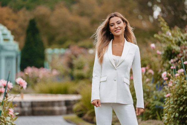 Allure Bridals Suits And Wedding Tuxedos The Tuxedo Suits Women's Tuxedo Long Coat