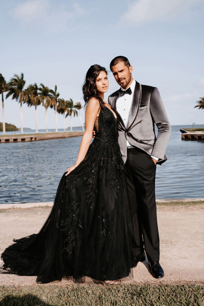 Allure Bridals Suits And Wedding Tuxedos The Venice Velvet Jackets Silver Gray Shawl Lapel Jacket