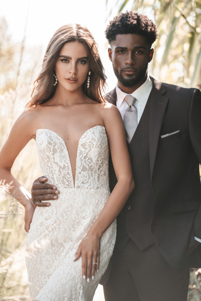 Allure Bridals Suits And Wedding Tuxedos The Vows Collection Suits Dark Brown