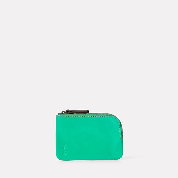 ally capellino Hocker Small Leather Purse in Green