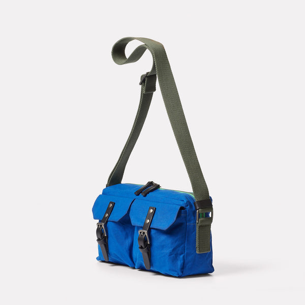 Ally Capellino Franco Waxed Cotton Crossbody Bag In Oxbridge