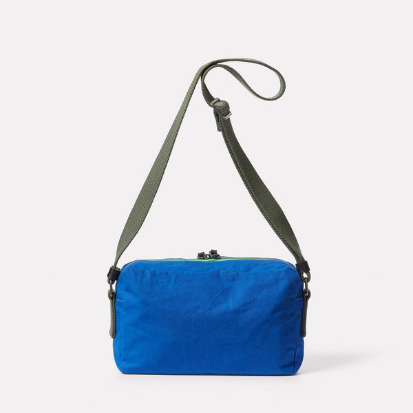 Ally Capellino Franco Waxed Cotton Crossbody Bag In Oxbridge