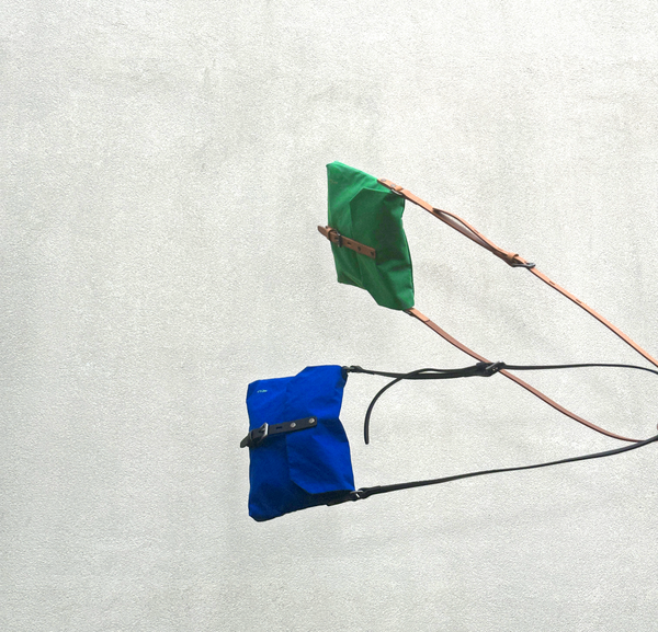 Ally Capellino Friday Waxed Cotton Crossbody Bag In Oxbridge