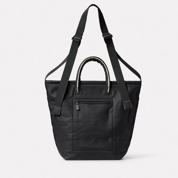 Ally Capellino Hadley Abaca Crossbody Bucket Bag In Black