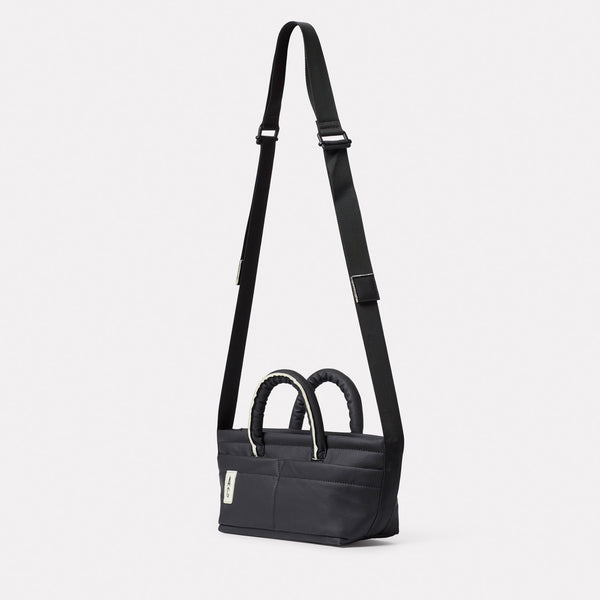 Ally Capellino Hester Abaca Top Handle Crossbody Bag In Black