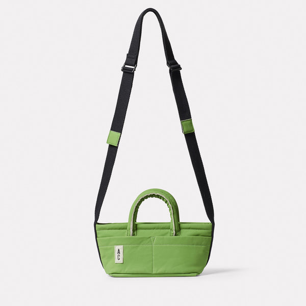 ally capellino Hester Hemp Top Handle Crossbody Bag in Grass