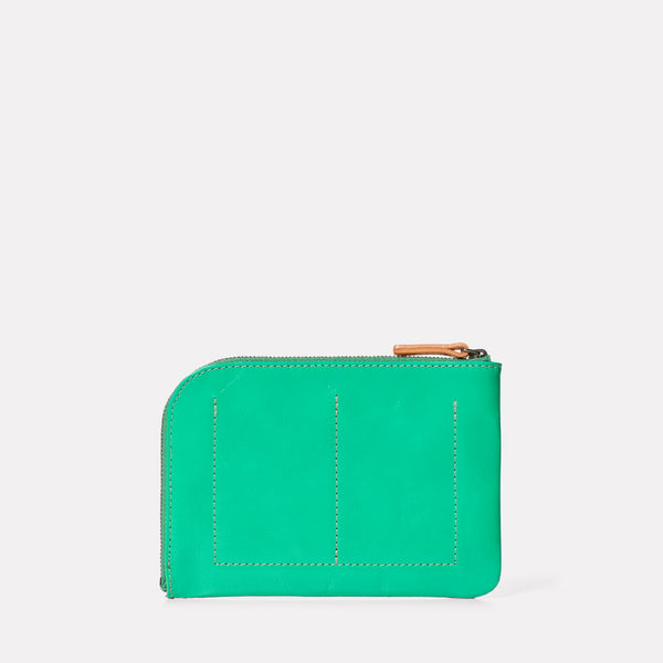 Ally Capellino Hocker Medium Leather Purse In Green