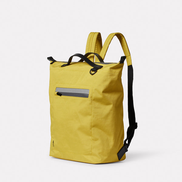 Ally Capellino Hoy Travel Cycle Recycled Backpack In Lemon