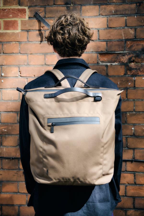 Ally Capellino Hoy Travel Cycle Recycled Backpack In Silt