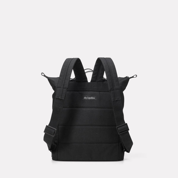 Ally Capellino Mini Hoy Travel Cycle Recycled Backpack In Black