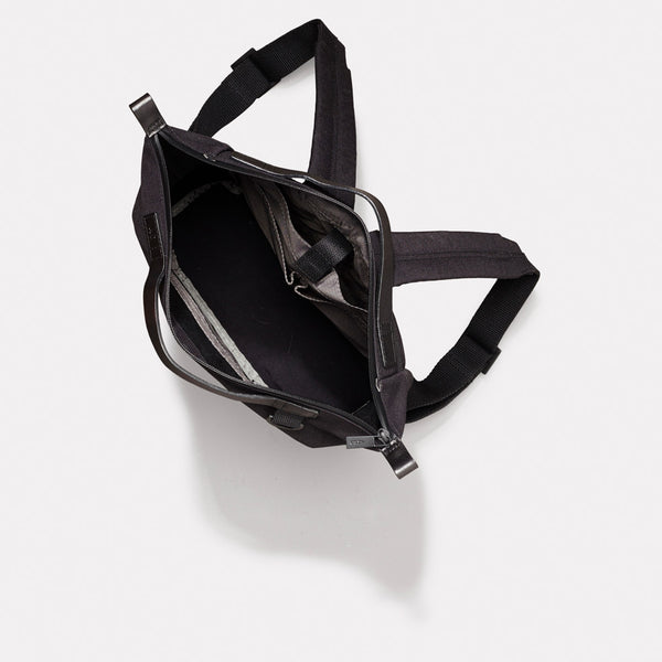 Ally Capellino Mini Hoy Travel Cycle Recycled Backpack In Black