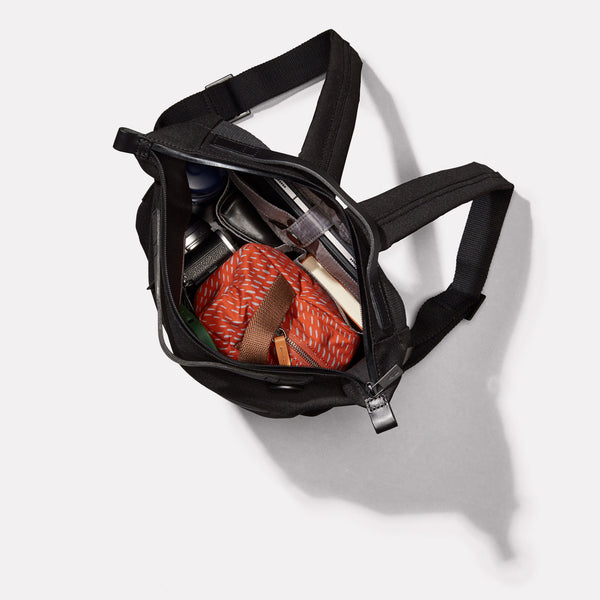 Ally Capellino Mini Hoy Travel Cycle Recycled Backpack In Black