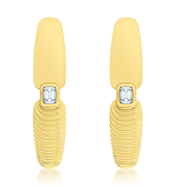 Almasika Adiré Diamond Hoop Earrings