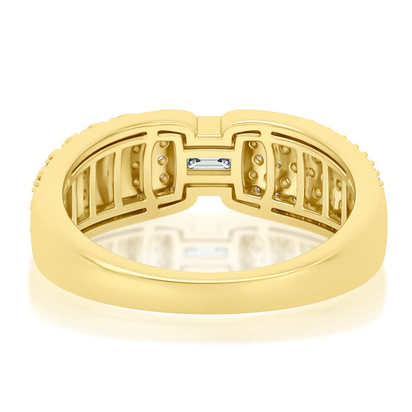 Almasika Adiré Pavé Diamond Band Ring