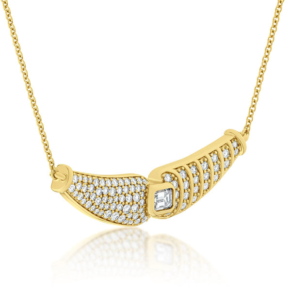 Almasika Adiré Pavé Diamond Chain Necklace