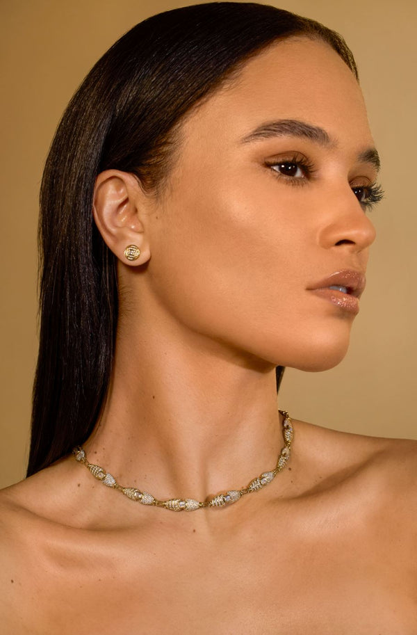 Almasika Adiré Pavé Diamond Tennis Necklace