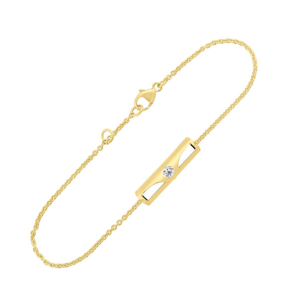 almasika Berceau Diamond Bar Bracelet