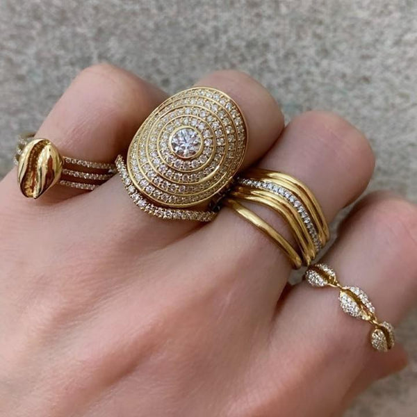 Almasika Berceau Diamond Cinq Ring