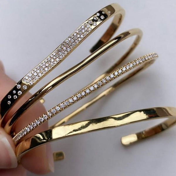 Almasika Berceau Gold Bangle
