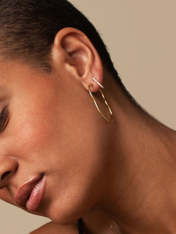 Almasika Berceau Gold Grande Hoops