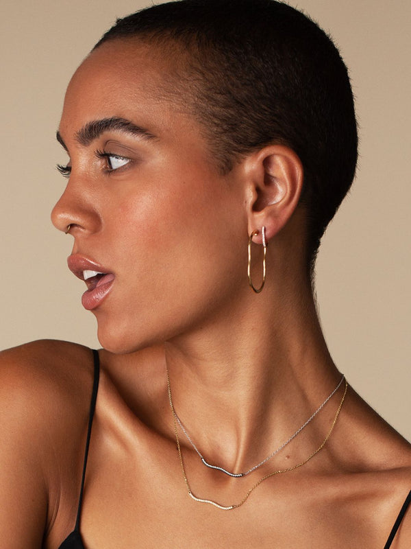 Almasika Berceau Gold Grande Hoops