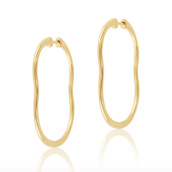 almasika Berceau Gold Grande Hoops