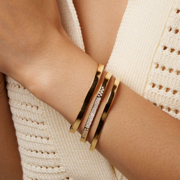 Almasika Berceau Gold Open Cuff