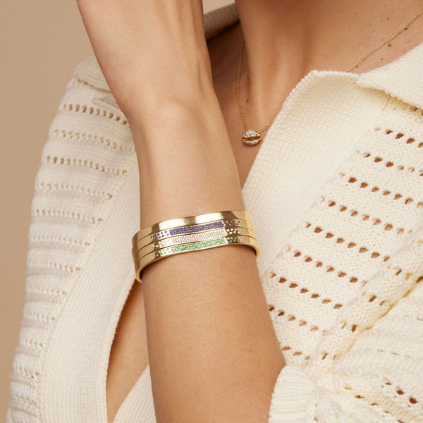 Almasika Berceau Gold Open Cuff