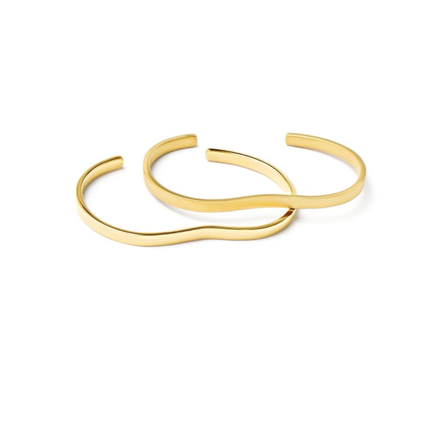 almasika Berceau Gold Open Cuff