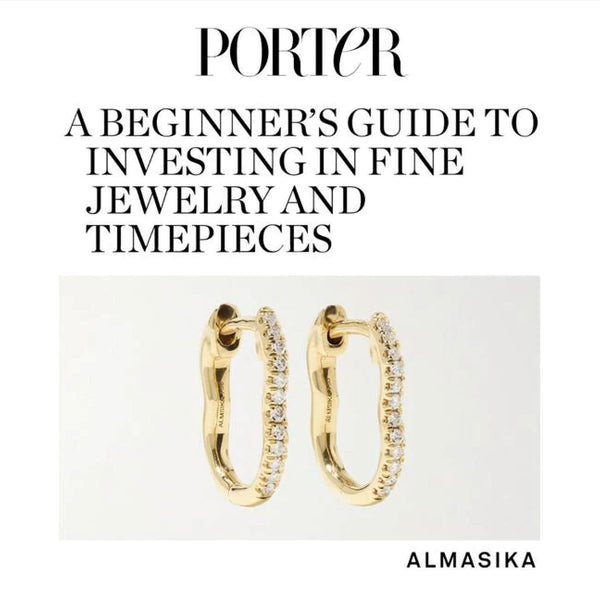 Almasika Berceau Pavé Diamond Huggie Earrings