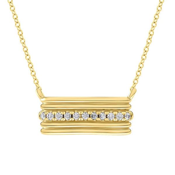 almasika Berceau Pavé Diamond Motif Necklace
