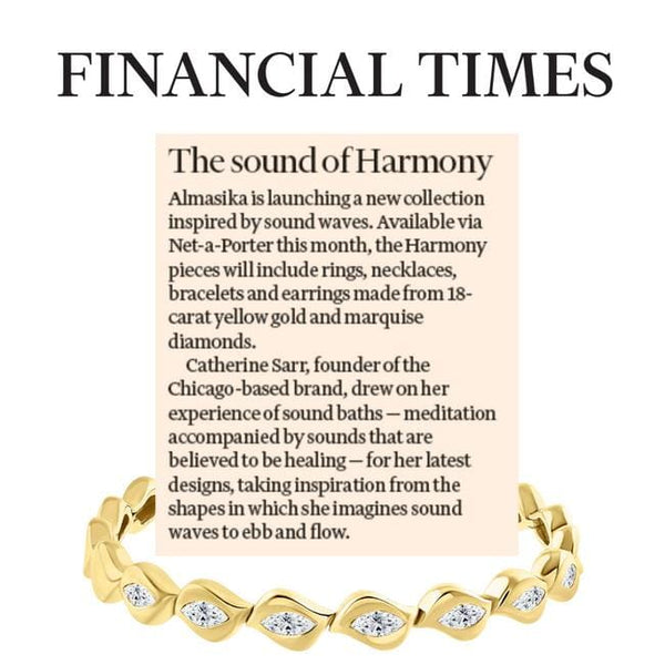 Almasika Harmony Sculpté Diamond Pendant Necklace