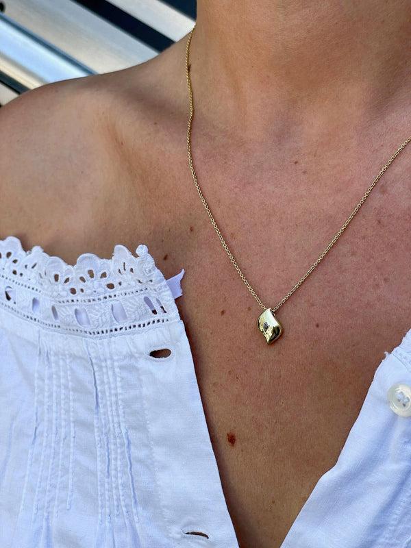 Almasika Harmony Sculpté Diamond Pendant Necklace