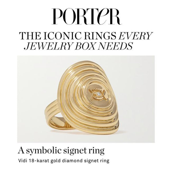 Almasika Men's Vici Signet Ring