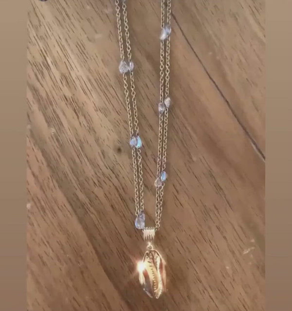 Almasika Rose Cut Diamond Strand Necklace