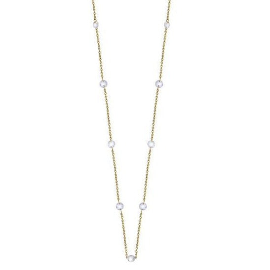 almasika Rose Cut Diamond Strand Necklace