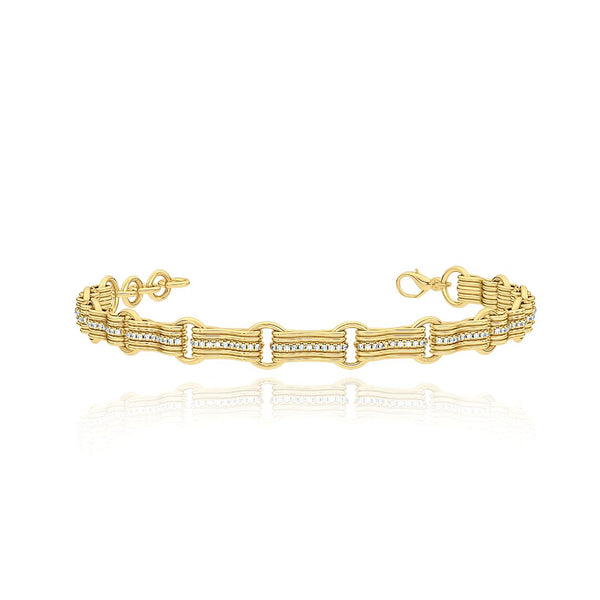 almasika Sagesse Pavé Diamond Link Bracelet