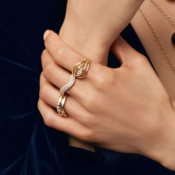 Almasika Terra Nova Diamond Marquise Ring