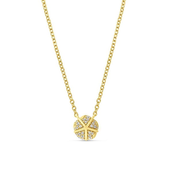 almasika Terra Nova Petite Pavé Diamond Necklace