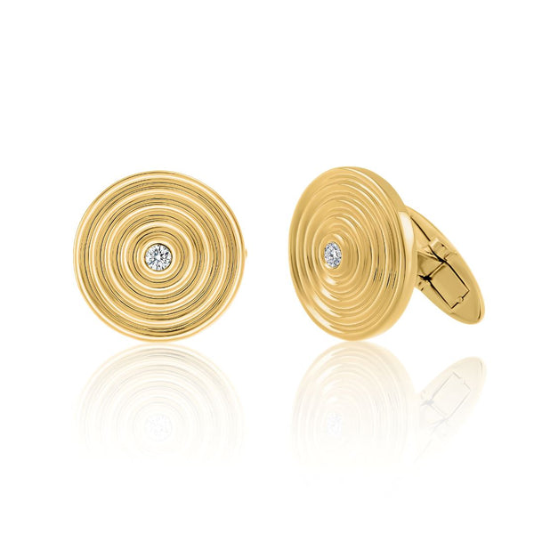 almasika Universum Diamond Cufflinks
