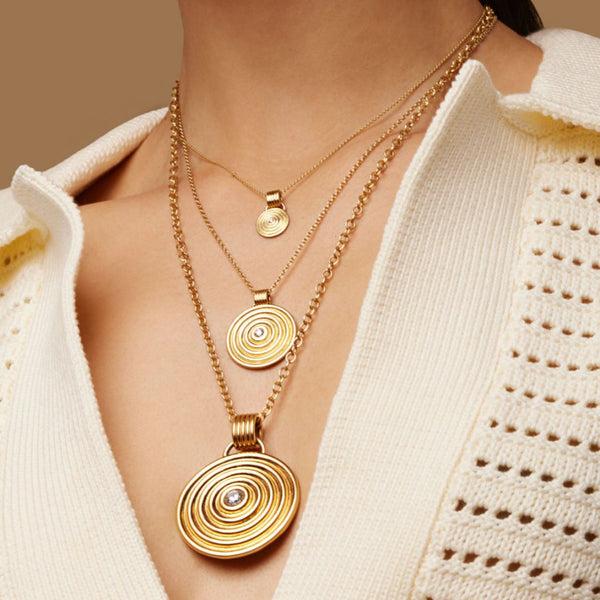 Almasika Universum Diamond Medallion Necklace