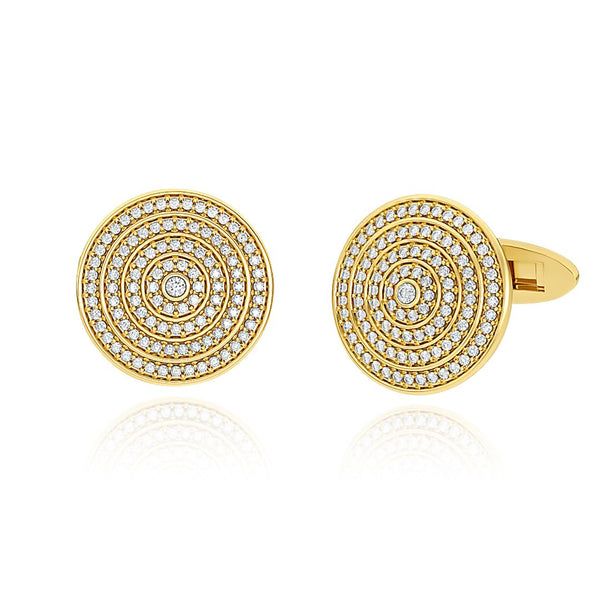 almasika Universum Pavé Diamond Cufflinks