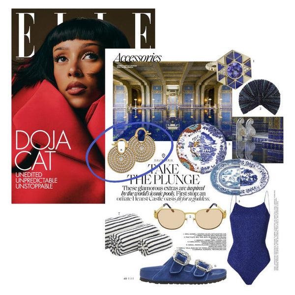 Almasika Universum Pavé Diamond Hoop Earrings