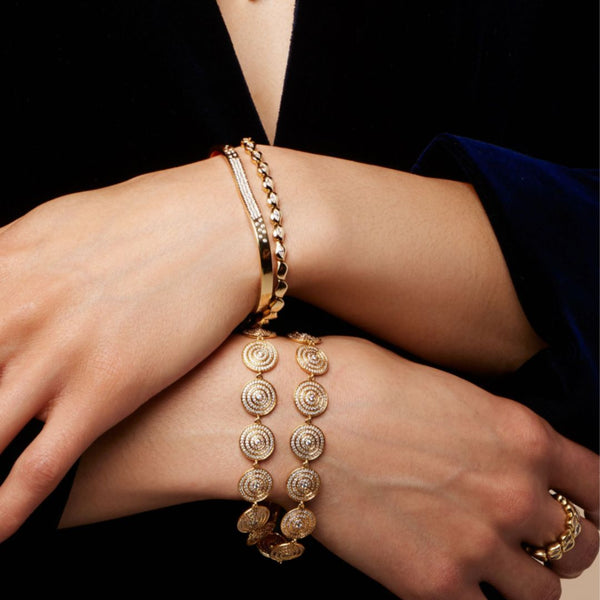 Almasika Universum Pavé Diamond Tennis Bracelet