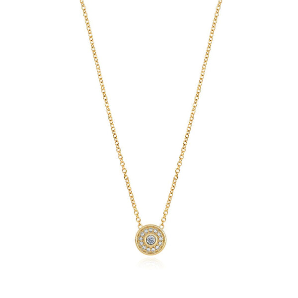 almasika Universum Petite Pavé Diamond Necklace