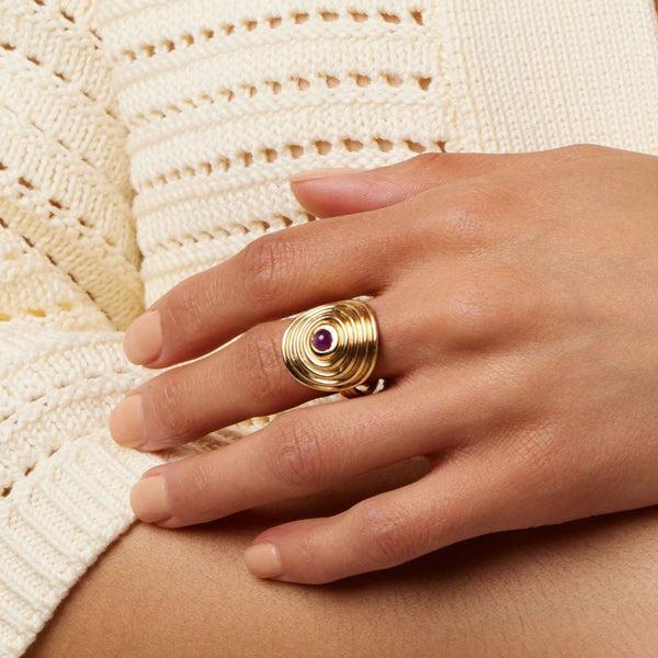 Almasika Universum Ruby Ring