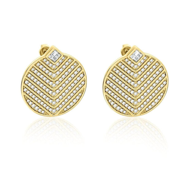 Almasika Veni Diamant Pavé Diamond Earrings