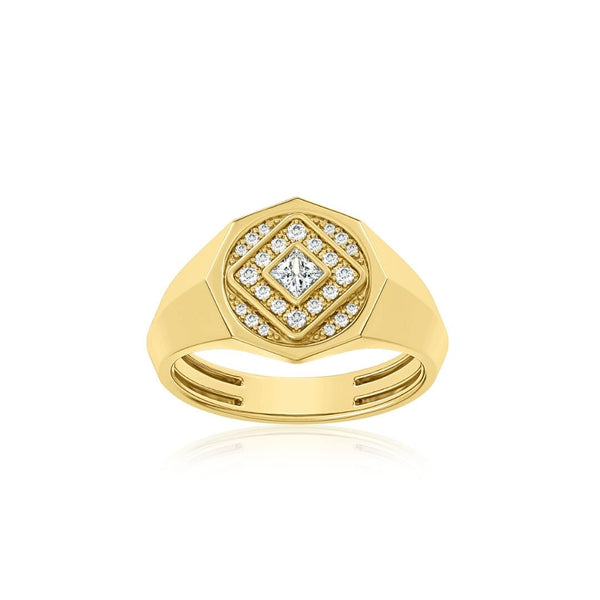almasika Veni Diamant Pavé Diamond Pinky Ring