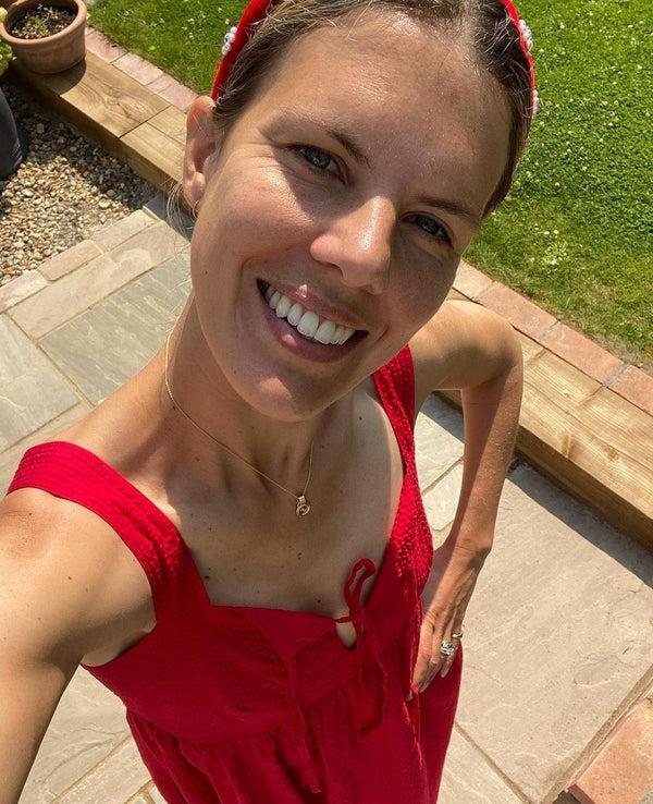 Almasika Veni Diamond Petite Medallion Necklace